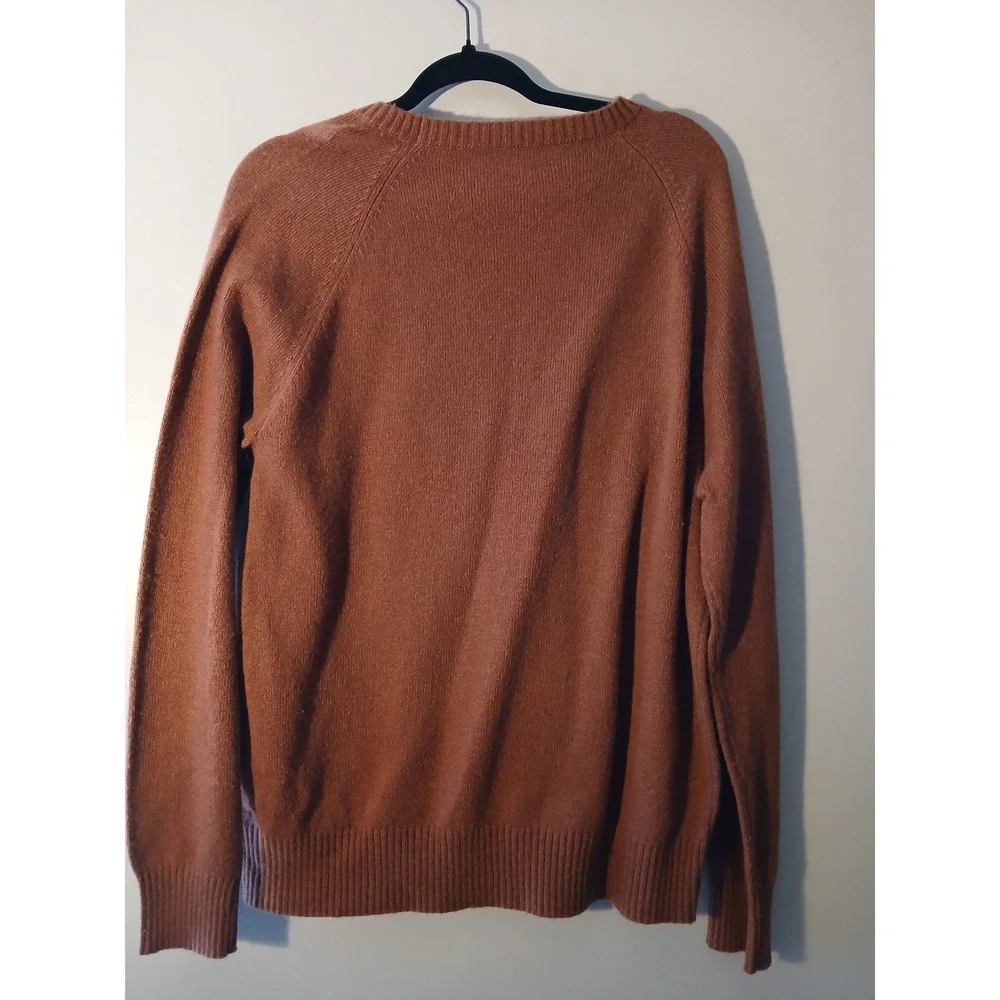 J Crew Mens Crewneck‎ sweater in supersoft lambswool blend Size L L